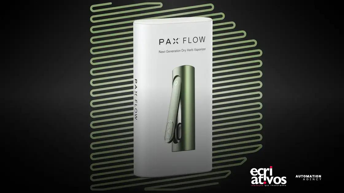 PAX FLOW: Novo Vaporizador de Ervas Secas com Tecnologia Híbrida